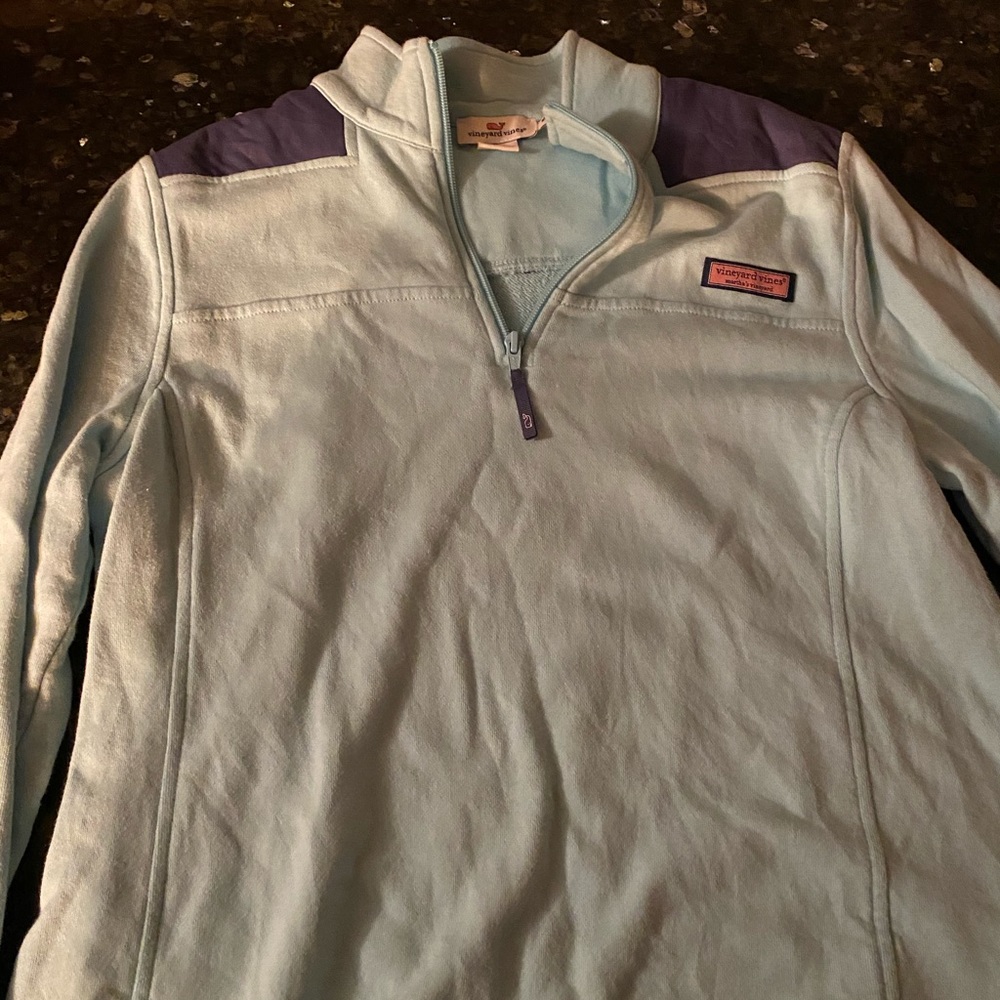 1/4 zip sherp shirt